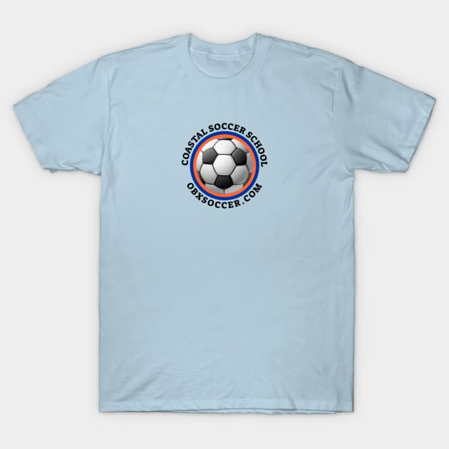 Coastal Soccer School Logo #1 T-Shirt by Coastal Soccer School